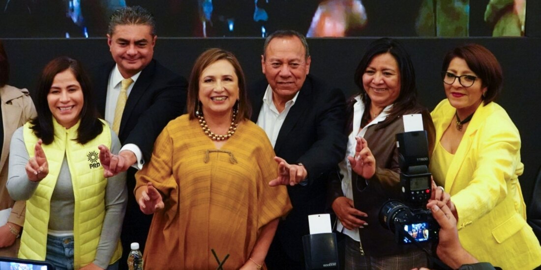 PRD ratifica candidatura de Xóchitl Gálvez a la Presidencia