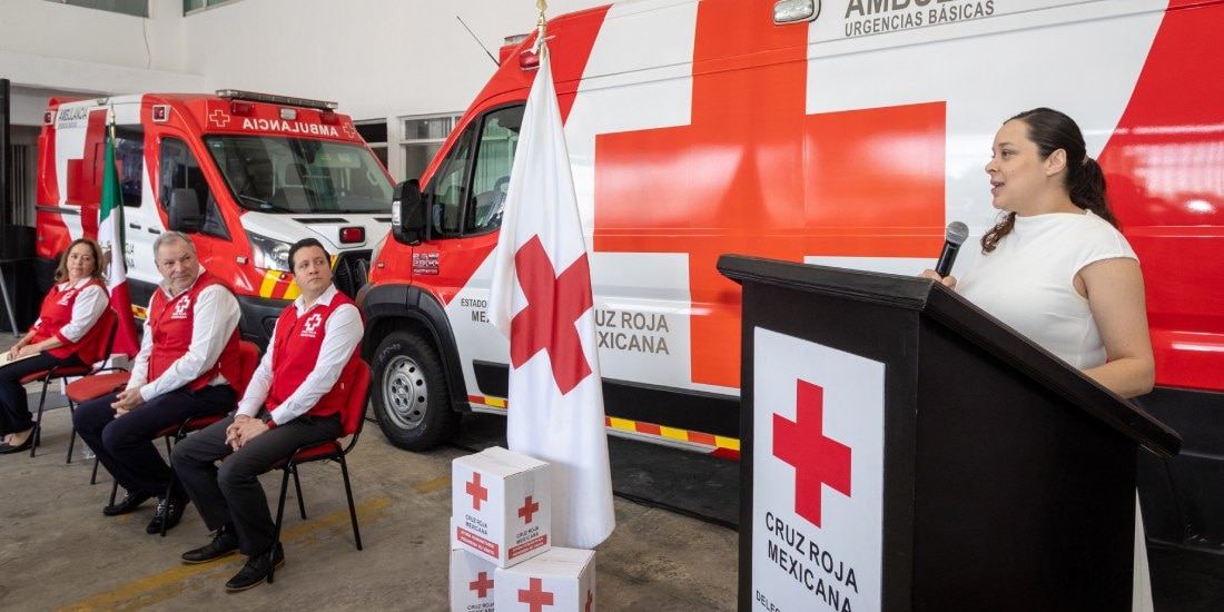 FUNO suma 4 años de inversión social en infraestructura de emergencia para Cruz Roja Mexicana.