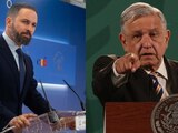 Santiago Abascal arremete contra AMLO, pero agradece a los "mejicanos".