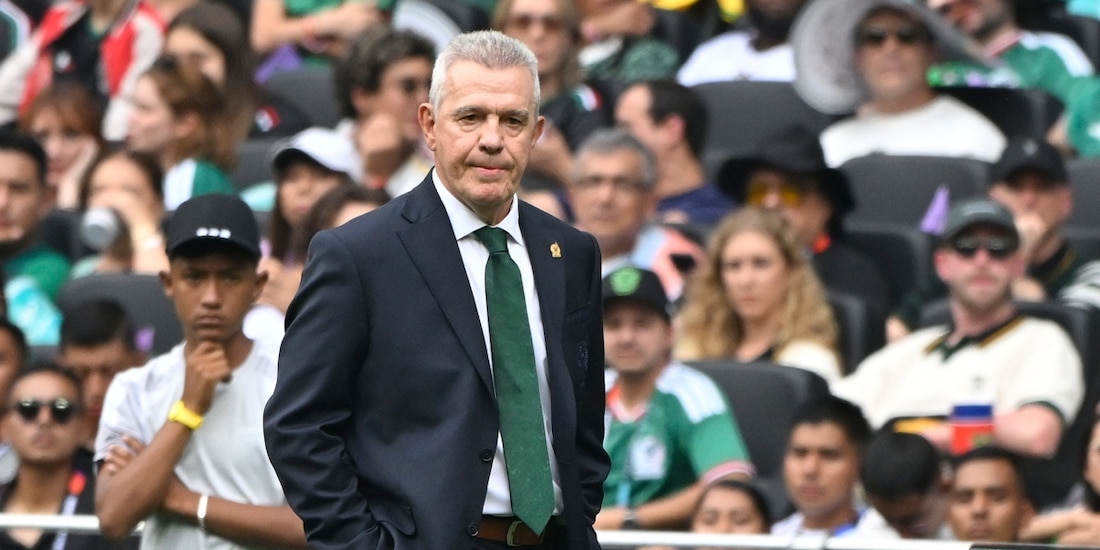 Javier Aguirre en el debut de México ante Sudáfrica en la Copa del Mundo 2026