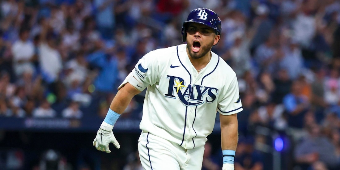 El mexicano Jonathan Aranda juega para los Tampa Bay Rays en las Grandes Ligas y estará en la Serie Mundial 2026
