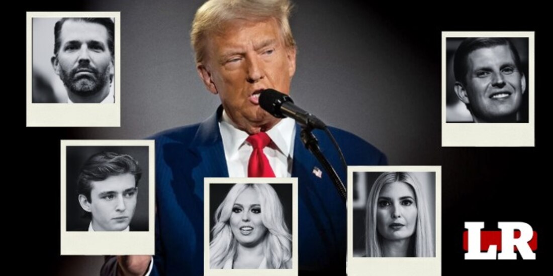 Donald Trump tiene cinco hijos; descubre a qué se dedica cada uno de ellos.