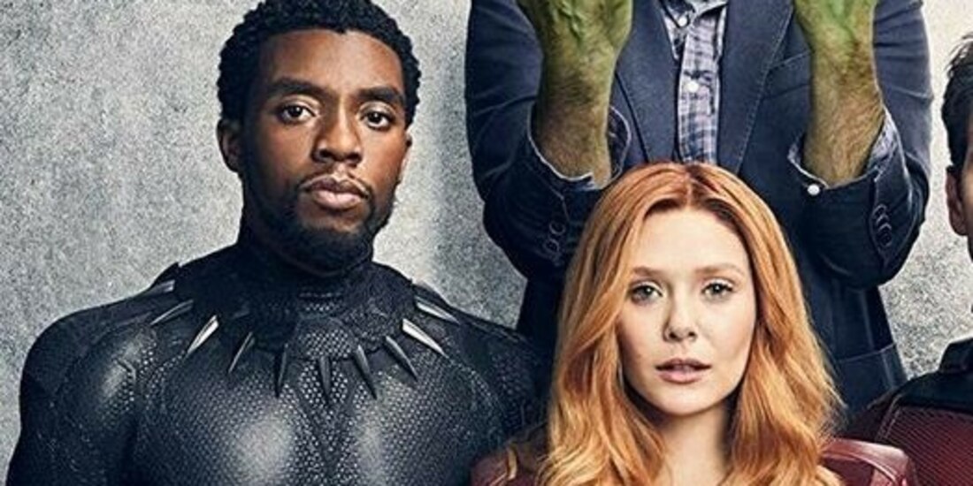 Chadwick Boseman y Elizabeth Olsen