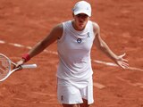 La polaca Iga Swiatek en la final de Roland Garros 2023 ante la checa Karolina Muchova