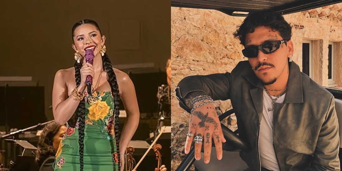 Ángela Aguilar le cantaba 'Contigo a la distancia' a Christian Nodal cuando vivía con Cazzu.