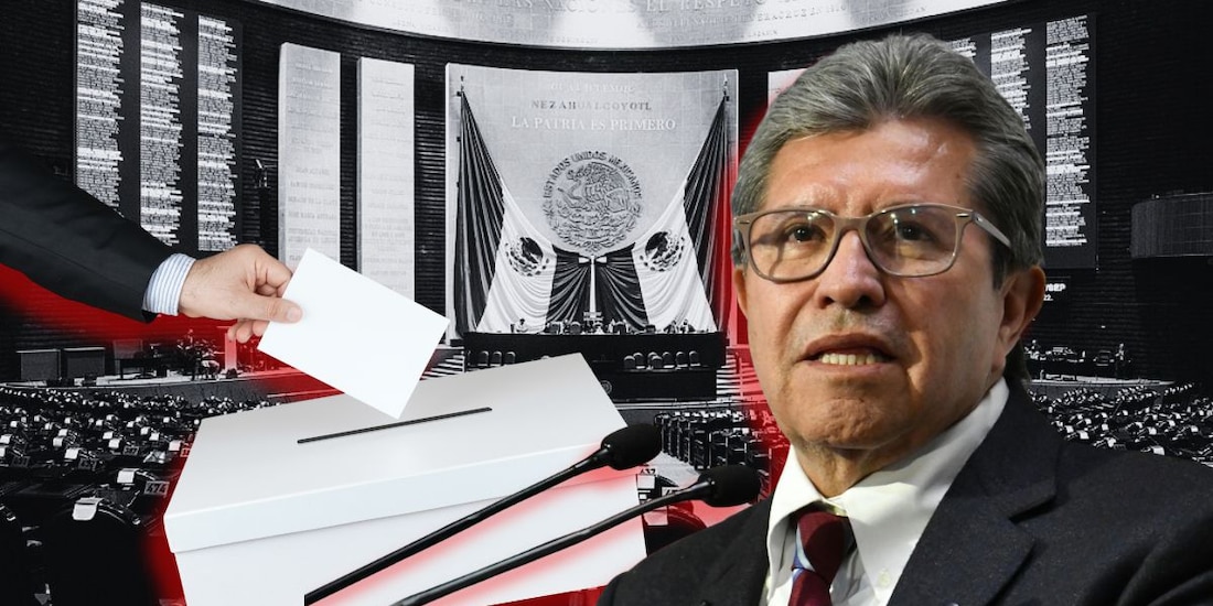 Ricardo Monreal descartó modificar plurinominales o financiamiento partidista mediante leyes secundarias.