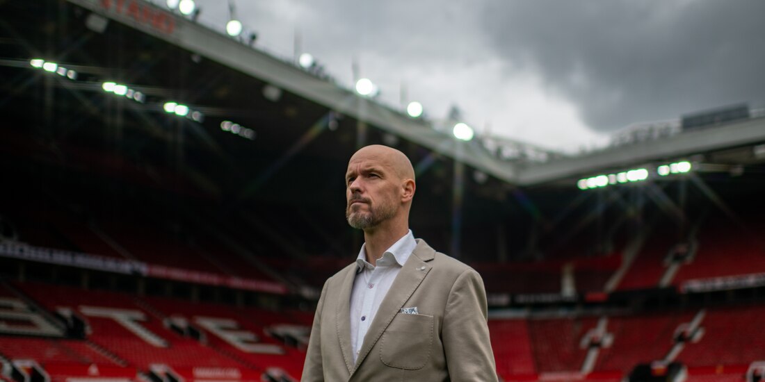 Erik Ten Hag, nuevo entrenador del Manchester United de la Premier League.