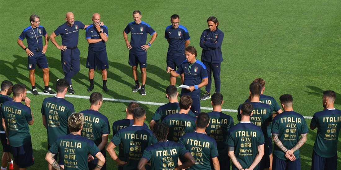 La selección de Italia se prepara para encarar la UEFA Nations League.