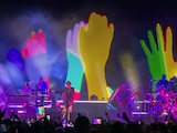 LA BANDA, ayer en el Domo de Cobre.