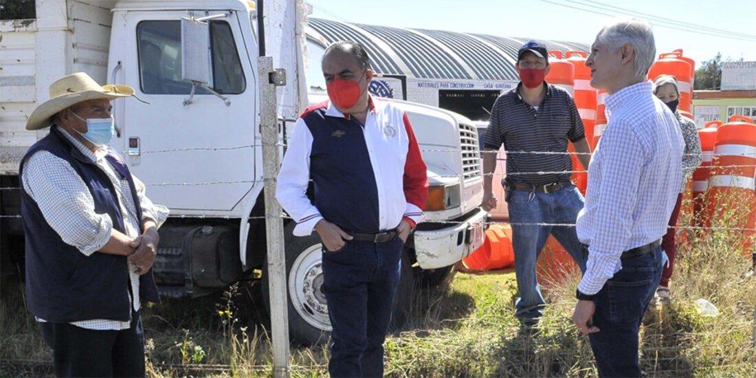 Alfredo del Mazo, gobernador del Estado de México.
