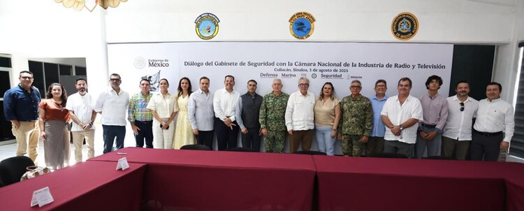 Reunión del Gabinete de Seguridad en el estado de Sinaloa.