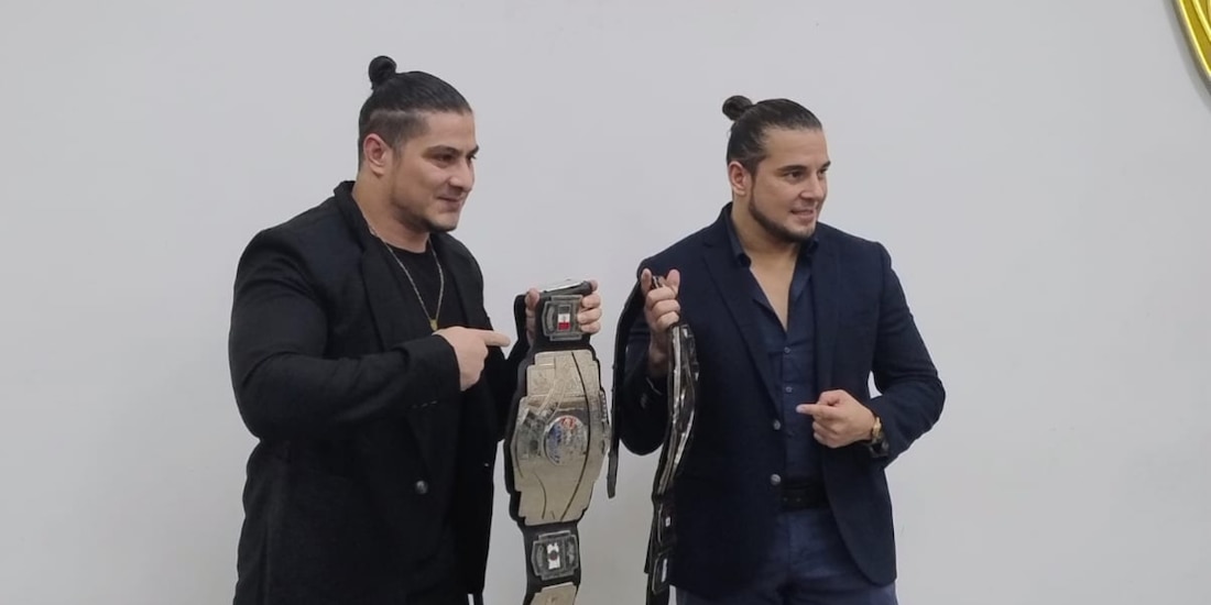 Niebla Roja y Ángel de Oro hablaron ante la prensa previo a su participación en el 93 Aniversario del CMLL.