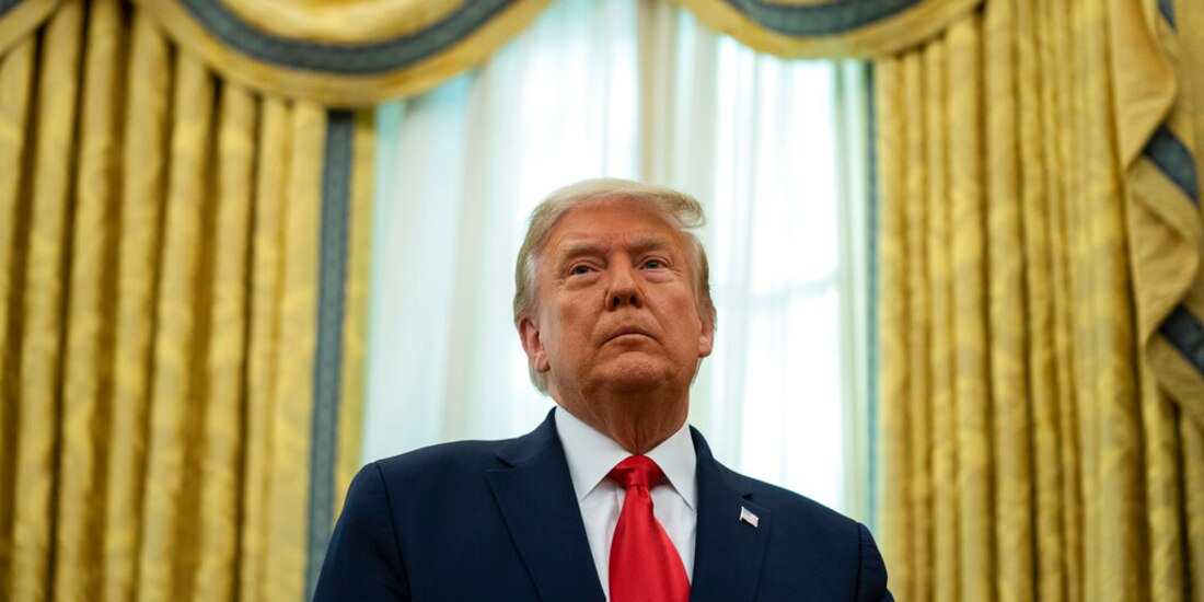 Donald Trump, durante una ceremonia realizada el pasado 3 de diciembre.