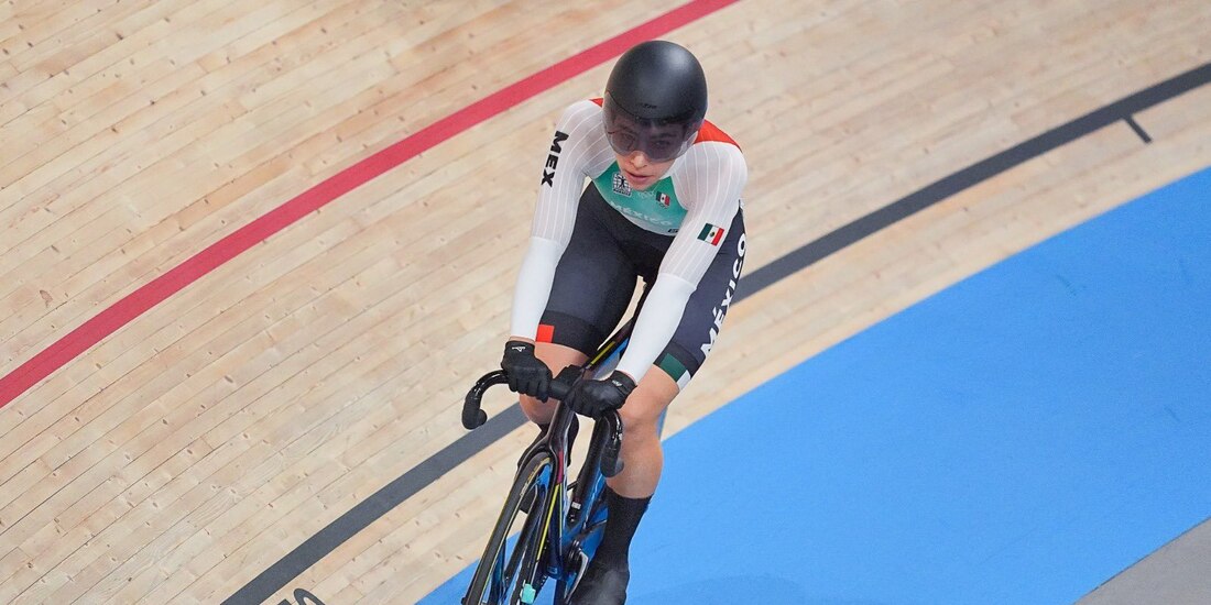 La ciclista Daniela Gaxiola consiguió la sexta medalla para México en París 2024.