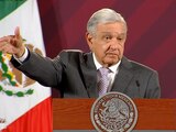Andrés Manuel López Obrador, Presidente de México, durante conferencia matutina de este miércoles.