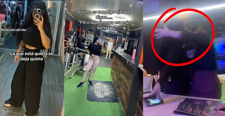 Mujeres del video de la pelea en Ke Pizza