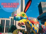 Los alebrijes monumentales ya forman parte de las actividades que dan inicio a las celebraciones por el Día de Muertos.