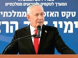 EL PRIMER ministro de Israel, en conferencia de prensa en imagen de archivo.