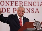 AMLO en conferencia de prensa.