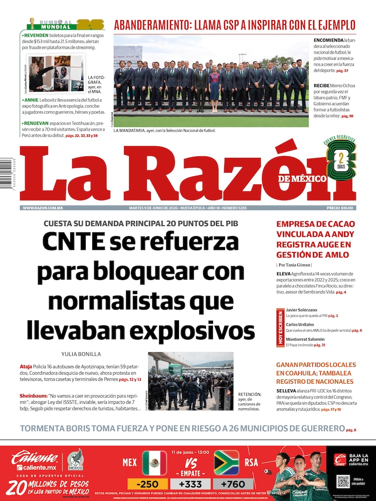 La Razón 09 Junio 2026