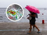 Esta es la trayectoria de la tormenta tropical John.