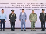 El gobernador Ricardo Gallardo Cardona anunció el reforzamiento de la estrategia de seguridad en San Luis Potosí con la llegada del General Gaudencio Ramos Jiménez como nuevo coordinador estatal de la Guardia Nacional.