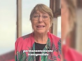 Michelle Bachelet, expresidenta de Chile, anunció el retiro de su candidatura para la Secretaría General de las Naciones Unidas.