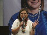 'Es politiquería', dice Xóchitl Gálvez sobre denuncia de Víctor Hugo Romo en su contra.