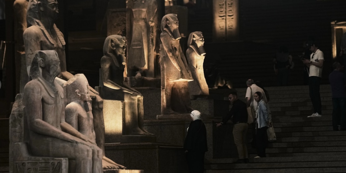 Con fanfarria de faraones, se inaugura el Gran Museo Egipcio