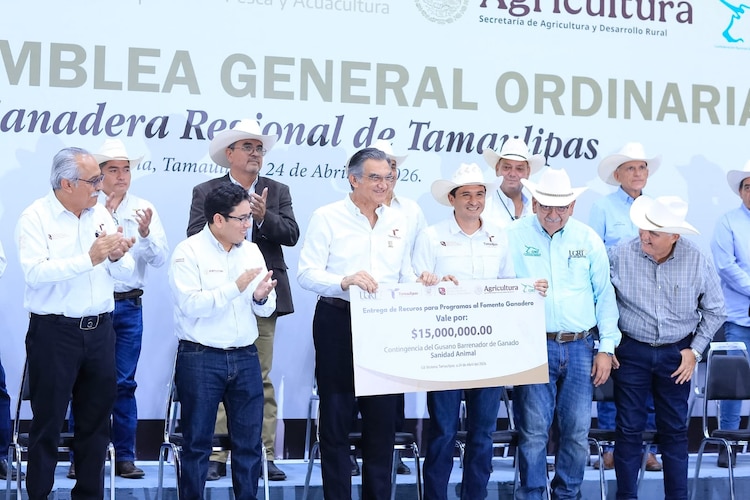 Tamaulipas refuerza al sector ganadero con apoyos millonarios y acciones contra plagas
