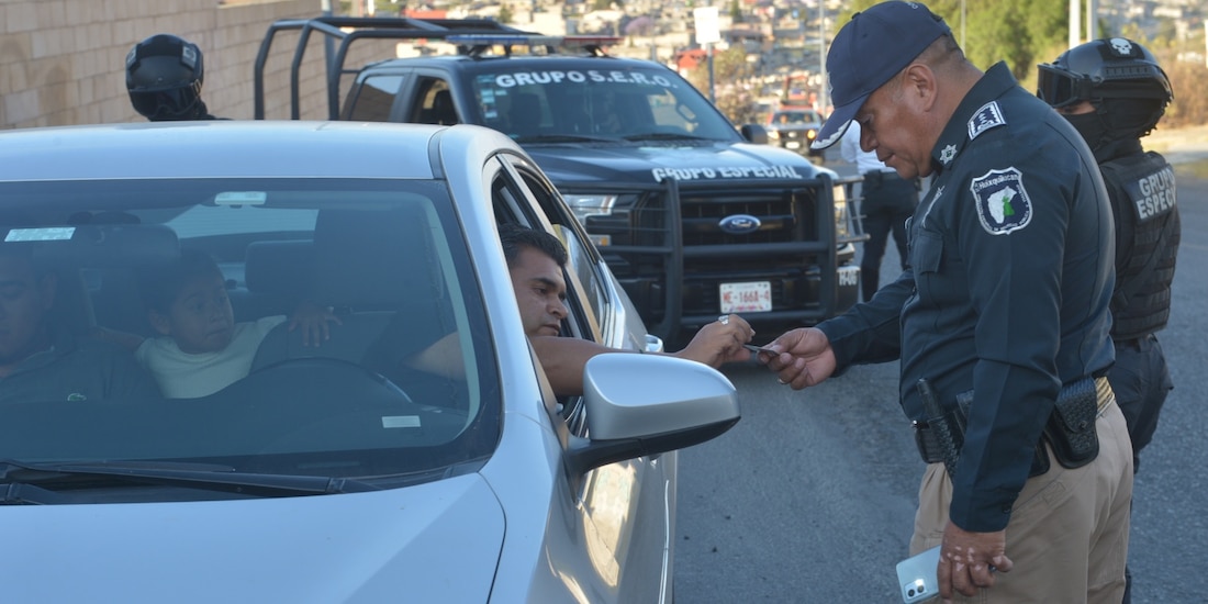 El operativo en Huixquilucan se implementó la semana pasada.