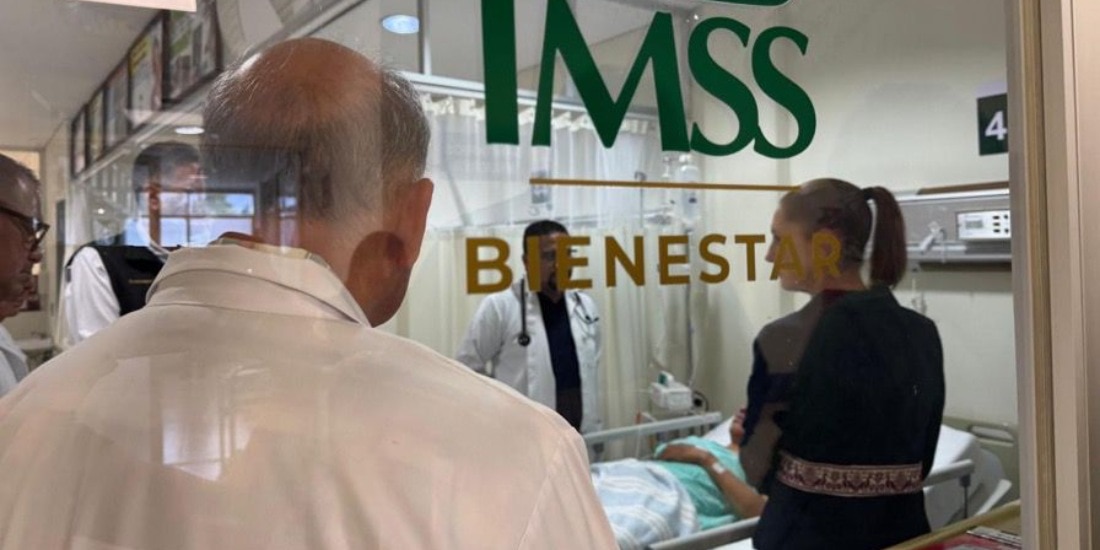 ‘Se atiende a todos’: Claudia Sheinbaum visita a lesionados por accidente del Tren Interoceánico.