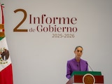 La presidenta Claudia Sheinbaum presentó su Segundo Informe de Gobierno desde Palacio Nacional.