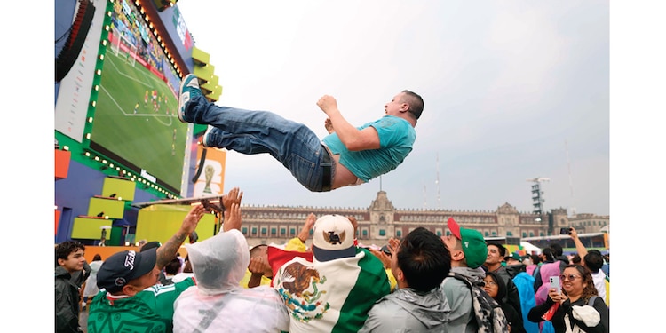 FIFA Fan Fest en el Zócalo de la Ciudad de México