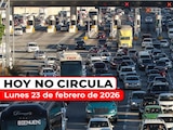 Conoce para qué autos y placas aplica el Hoy No Circula este lunes 23 de febrero de 2026.