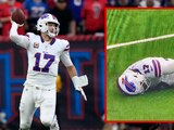 Josh Allen, de los Bills, sufre escalofriante golpe en la cabeza en la NFL