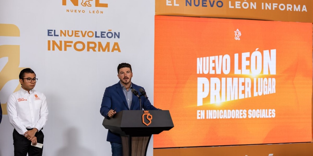 Las cifras dadas a conocer en el Palacio de Gobierno de Monterrey posicionan a la entidad a la vanguardia social de México.