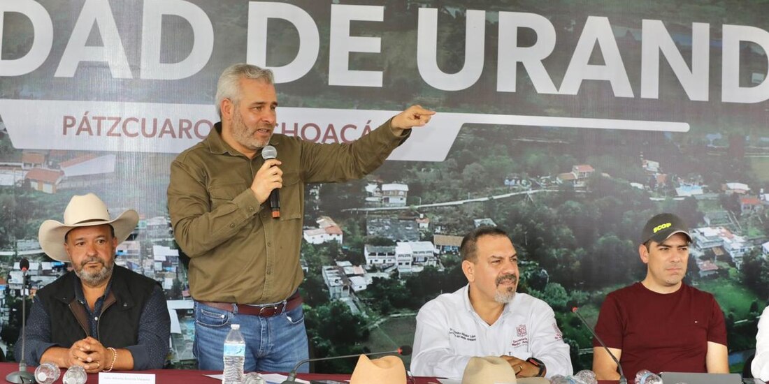 El Gobernador constitucional de Michoacán, Alfredo Ramírez Bedolla.