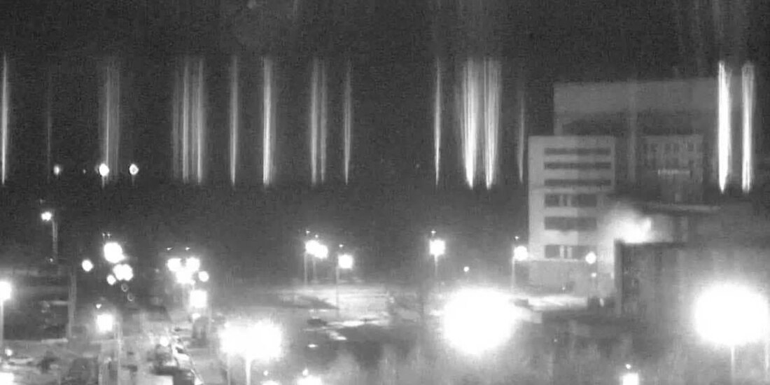 Planta de energía nuclear de Zaporiyia, en Ucrania