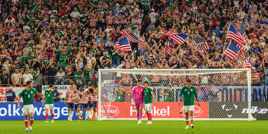 México fue goleado por Estados Unidos en su tercer juego bajo la dirección técnica de Rafa Márquez.