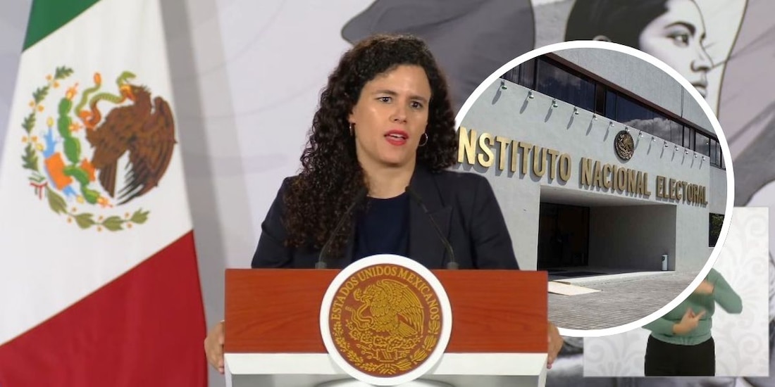 Luisa María Alcalde explica mecanismo mediante el cual partidos podrán solicitar información de candidaturas al INE.