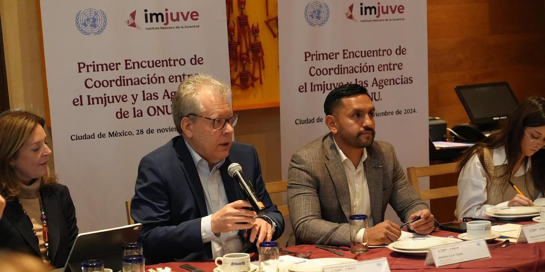 Acto del Instituto Mexicano de la Juventud.