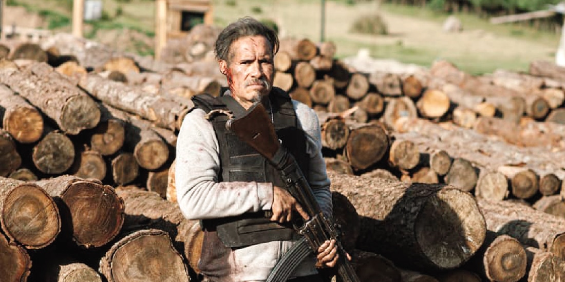 El actor, al dar vida al Tanque.