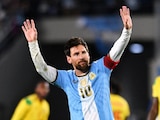 Lionel Messi en su despedida de la Selección Argentina