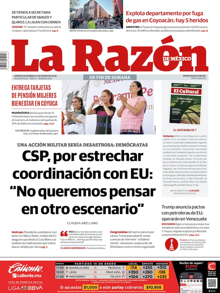 La Razón 10 Enero 2026