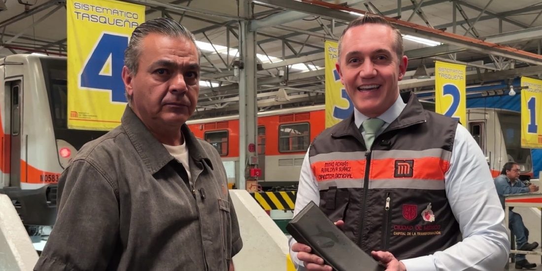Rubalcava Suárez supervisó mantenimiento a sistema de frenado de trenes NM02 del Metro.