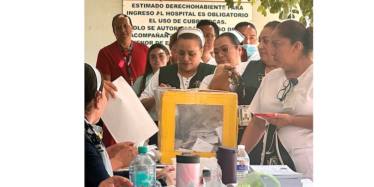 La jornada se registró sin incidentes.