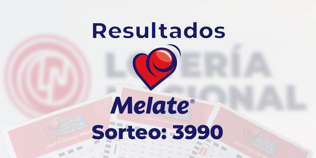 Resultados del Melate, Revancha y Revanchita 3990