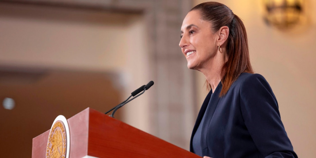La primera mandataria de México, Claudia Sheinbaum