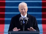 El presidente Joe Biden habla durante la 59a inauguración presidencial en el Capitolio de los Estados Unidos en Washington, el miércoles 20 de enero de 202.